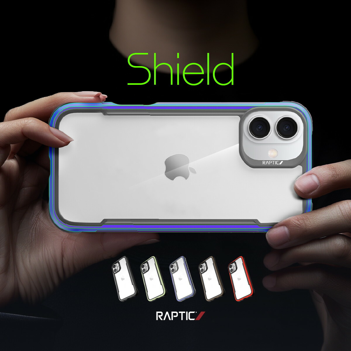 楽天市場】iPhone 16 Plus ケース クリア 耐衝撃 米軍MIL規格