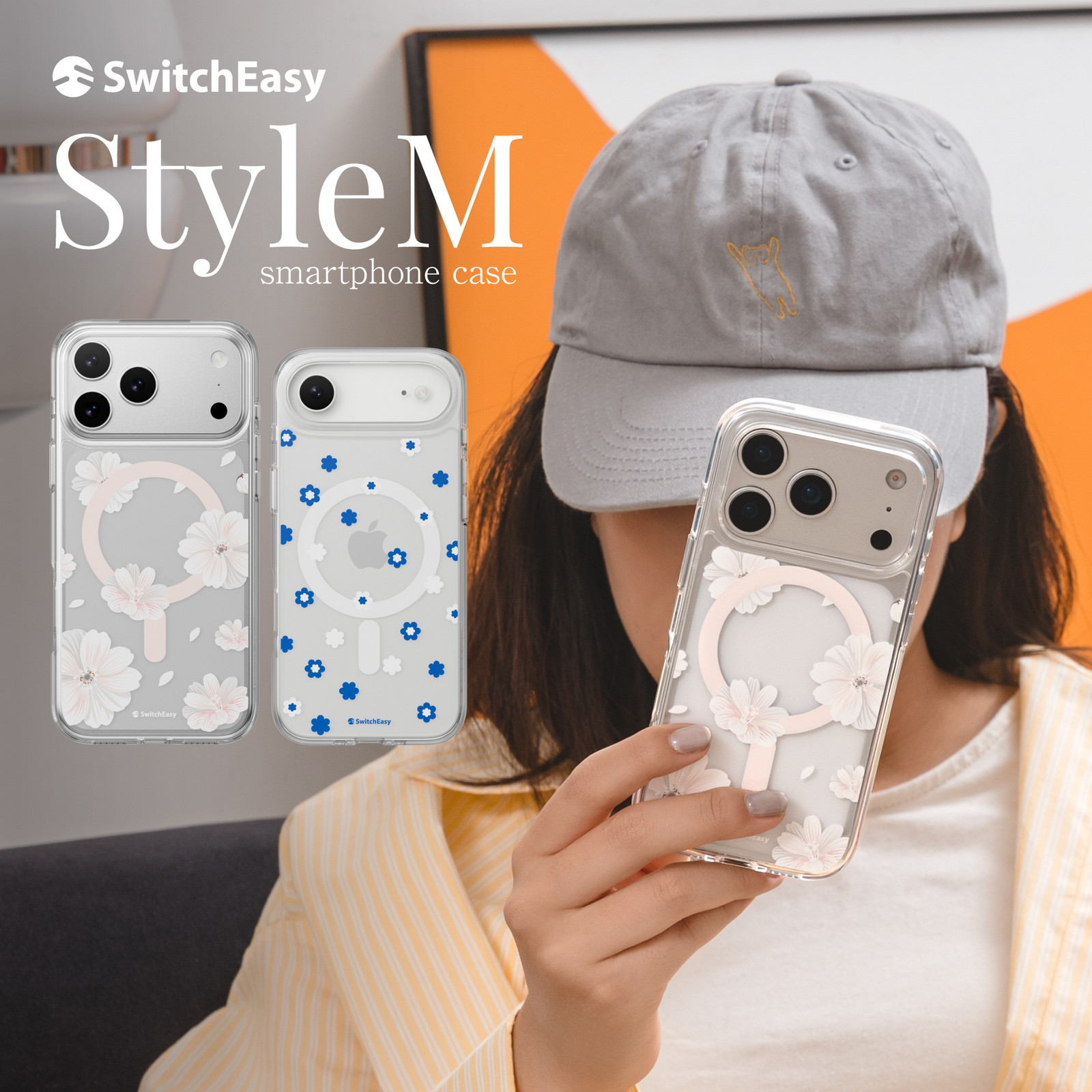 楽天市場】iPhone 17 Pro ケース クリア MagSafe 対応 花柄