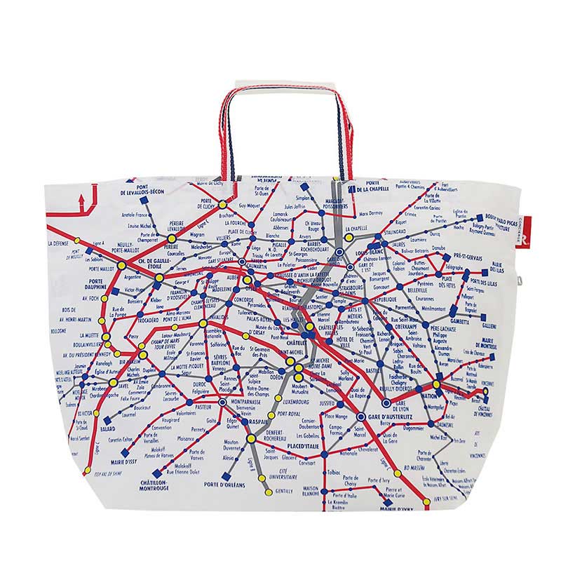 楽天市場 Cog オリジナル メトロトートl トリコロール パリ路線図 フランス パリ トリコロール エコバッグ カジュアルバッグ ワンマイルバッグ ギフト コンシェルジュ楽天市場店 ヘミングス メルシーギフト Concierge 楽天市場店