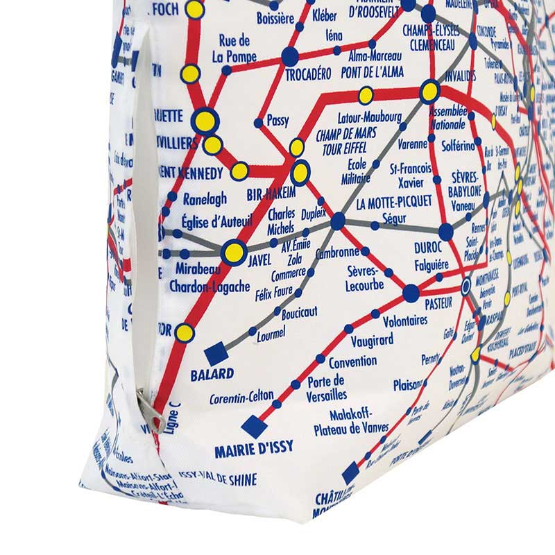 楽天市場 Cog オリジナル メトロトートm トリコロール パリ路線図 フランス パリ トリコロール エコバッグ 簡易バッグ カジュアルバッグ トートバッグ ワンマイルバッグ ギフト コンシェルジュ楽天市場店 ヘミングス メルシーギフト Concierge 楽天市場店