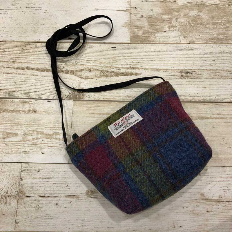 楽天市場 Harris Harris Tweed ミニポシェット 9色 ハリスツイード ハリス ツイード テキスタイル チェック柄 ヘミングス コンシェルジュ コンシェルジュ楽天市場店 19aw Concierge 楽天市場店