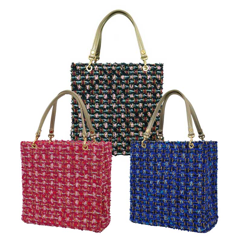 楽天市場 Etoffe Linton リントン Tweeds 全3色 エトフ バッグ リントン ツイード 日本製 コンシェルジュ楽天市場店 ヘミングス Concierge 楽天市場店