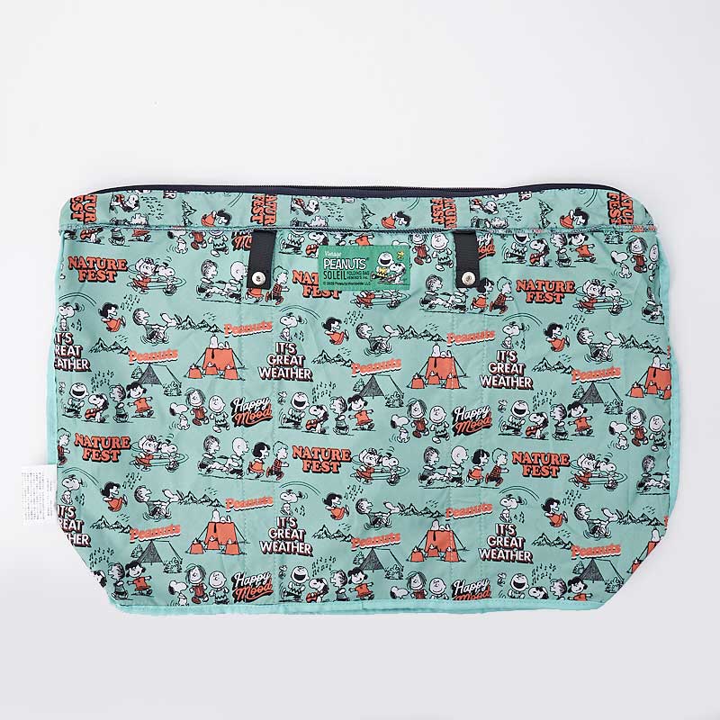 楽天市場 ss Soleil Peanuts ラージボストン 4柄 ピーナッツ スヌーピー スパイク ベーシックカラー ソレイユ 旅行 トラベル 大きめ ポケッタブル コンシェルジュ楽天市場店 ヘミングス エコバッグ ショッピングバッグ オフィスアイテム M4 Concierge 楽天市場店