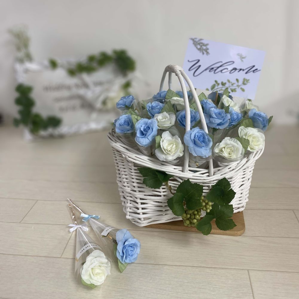 プチギフト 結婚式 イベント　ブランスィーニー耳かき30本セット（バスケット付き）※耳かき　プチギフト ウェディング ウエディング ブライダル イベント パーティ 雑貨　ウェルカムアイテム