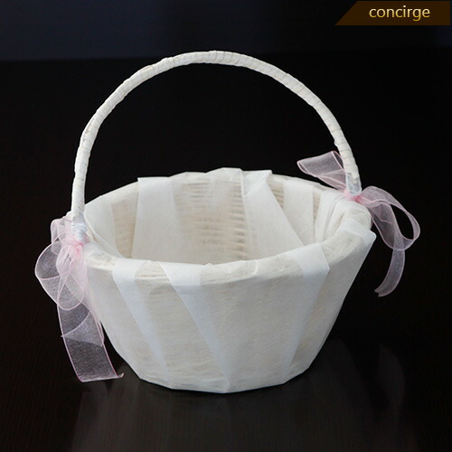 楽天市場 バスケット 該当商品を45個以上ご購入のお客様限定販売 あす楽対応はできません かご 結婚式 演出 グッズ ウェディング バスケット ぷちぎふと工房 コンサルジュ