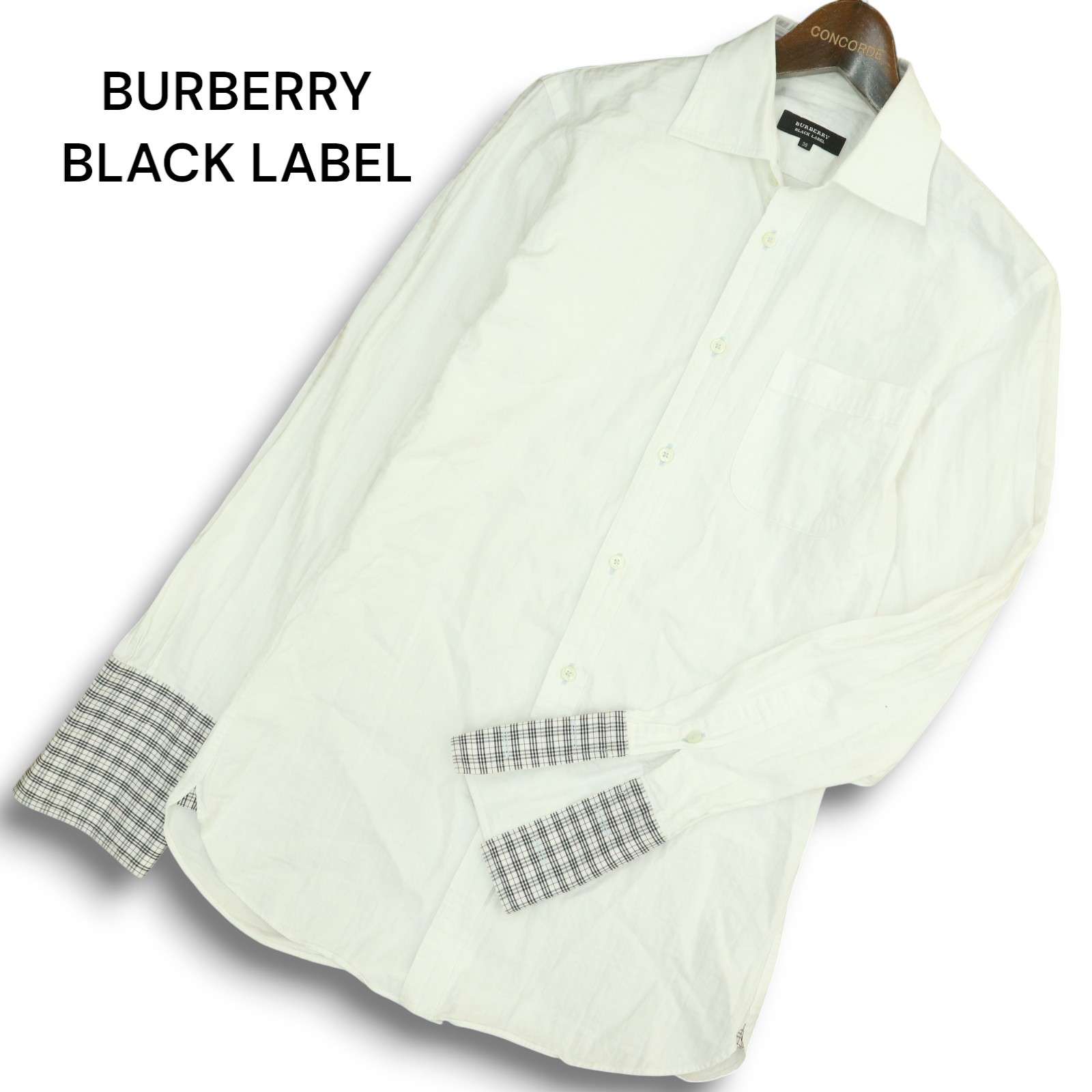 楽天市場】BURBERRY バーバリー 長袖 シャツ 8018640 メンズ チェック