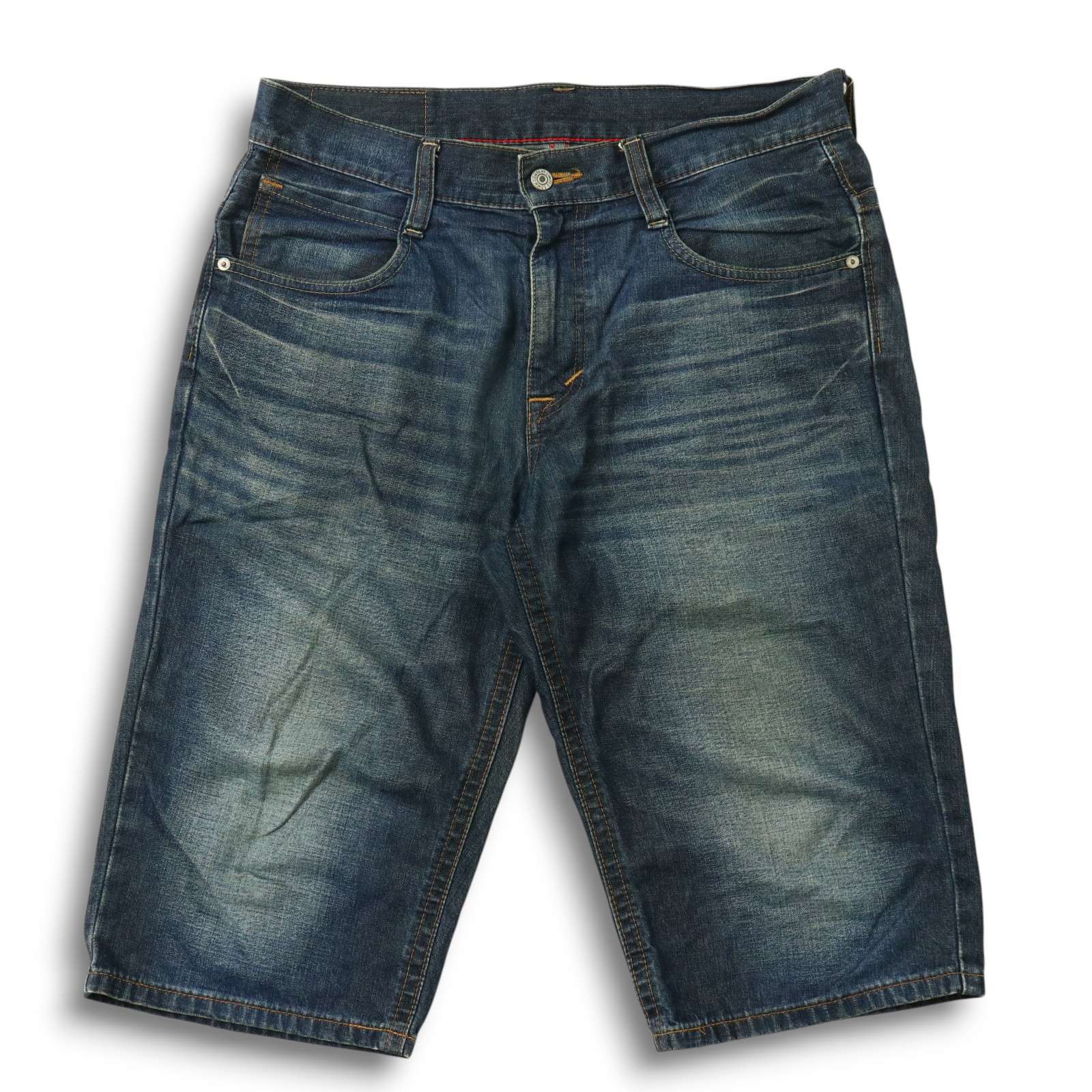 楽天市場】EDWIN（エドウィン）XV ジップ フラップ ショーツ デニム