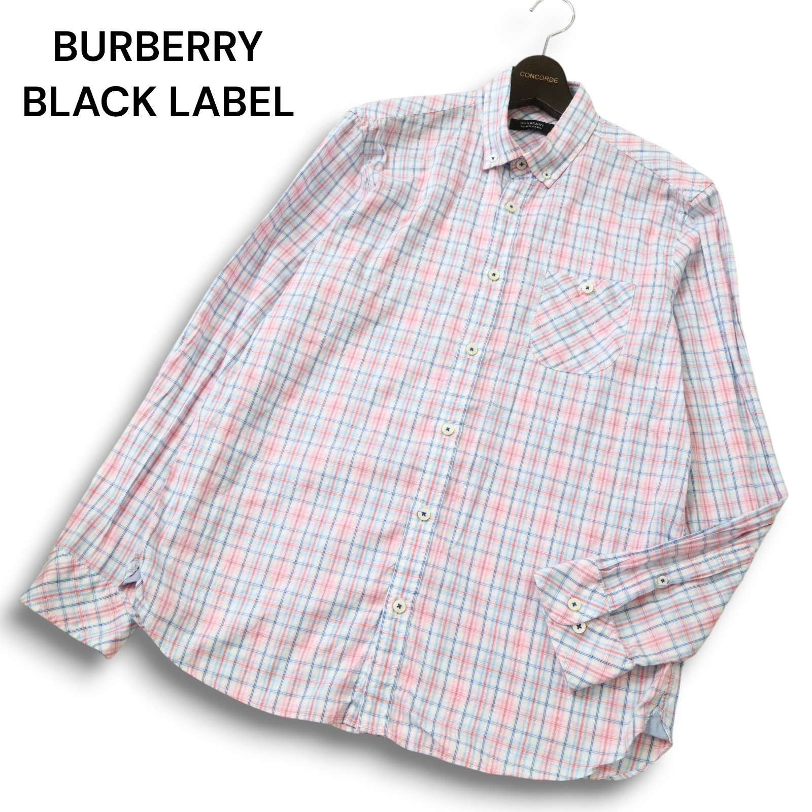 楽天市場】BURBERRY バーバリー 長袖 シャツ 8018640 メンズ チェック