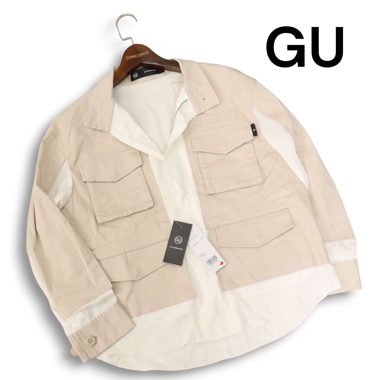 楽天市場】レディース M【GUxUNDERCOVER ミリタリージャケット OLIVE