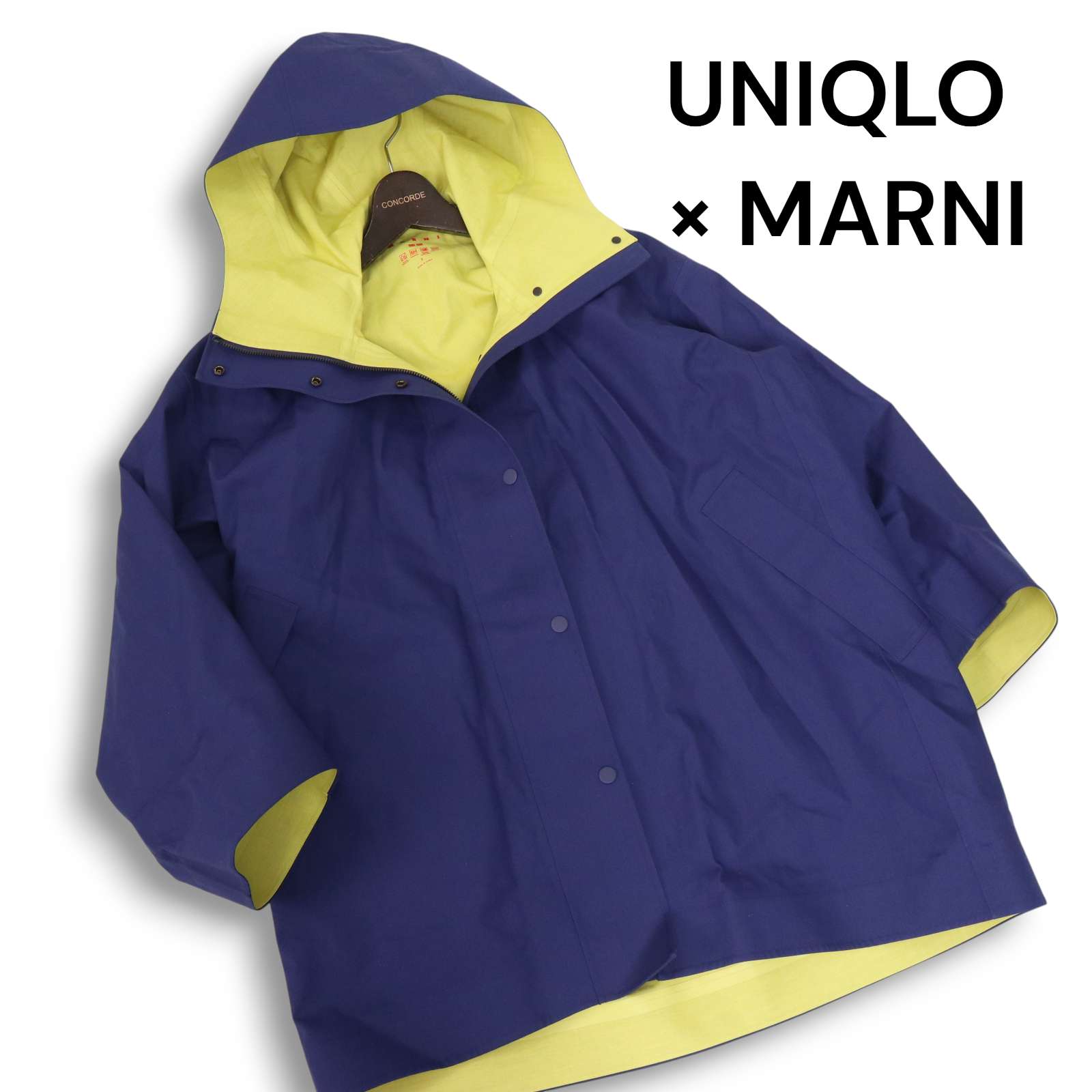 楽天市場】古着 UNIQLO ユニクロ マルニ コラボ ブロックテックハーフ