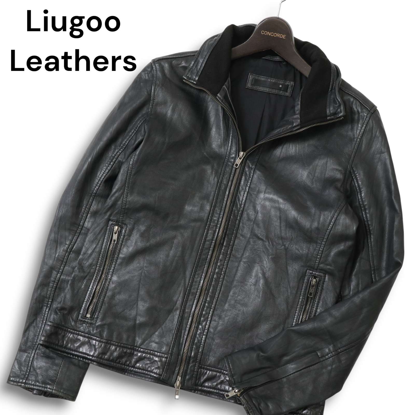 楽天市場】【中古】美品 Liugoo Leathers Black Label リューグー