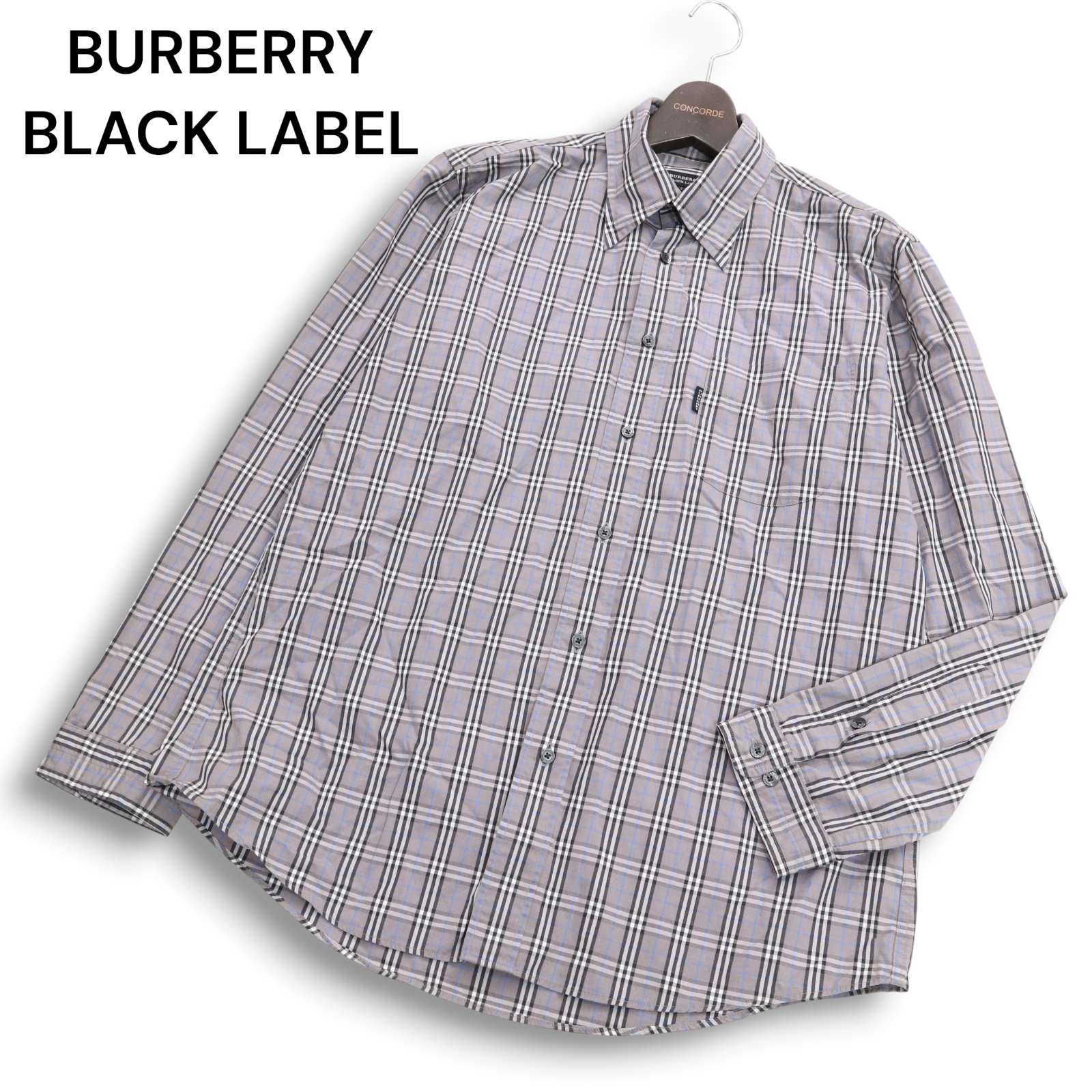 楽天市場】BURBERRY バーバリー 長袖 シャツ 8018640 メンズ チェック