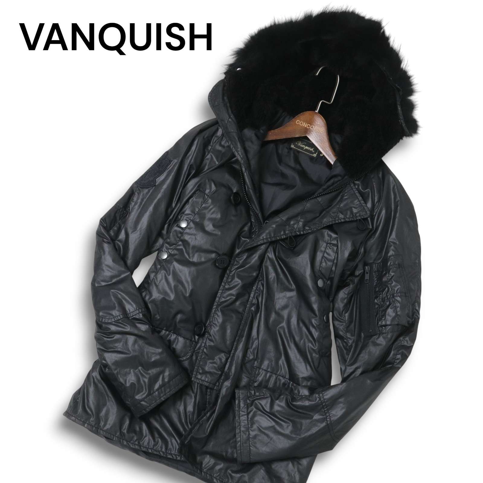 楽天市場】666トリプルシックス◇666 N-3B モッズコート◇◇ブラック