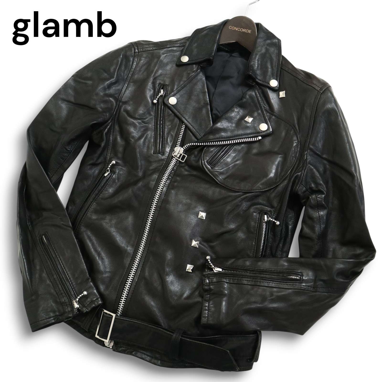 楽天市場】50％OFF SALE セール glamb グラム Fencing leather riders