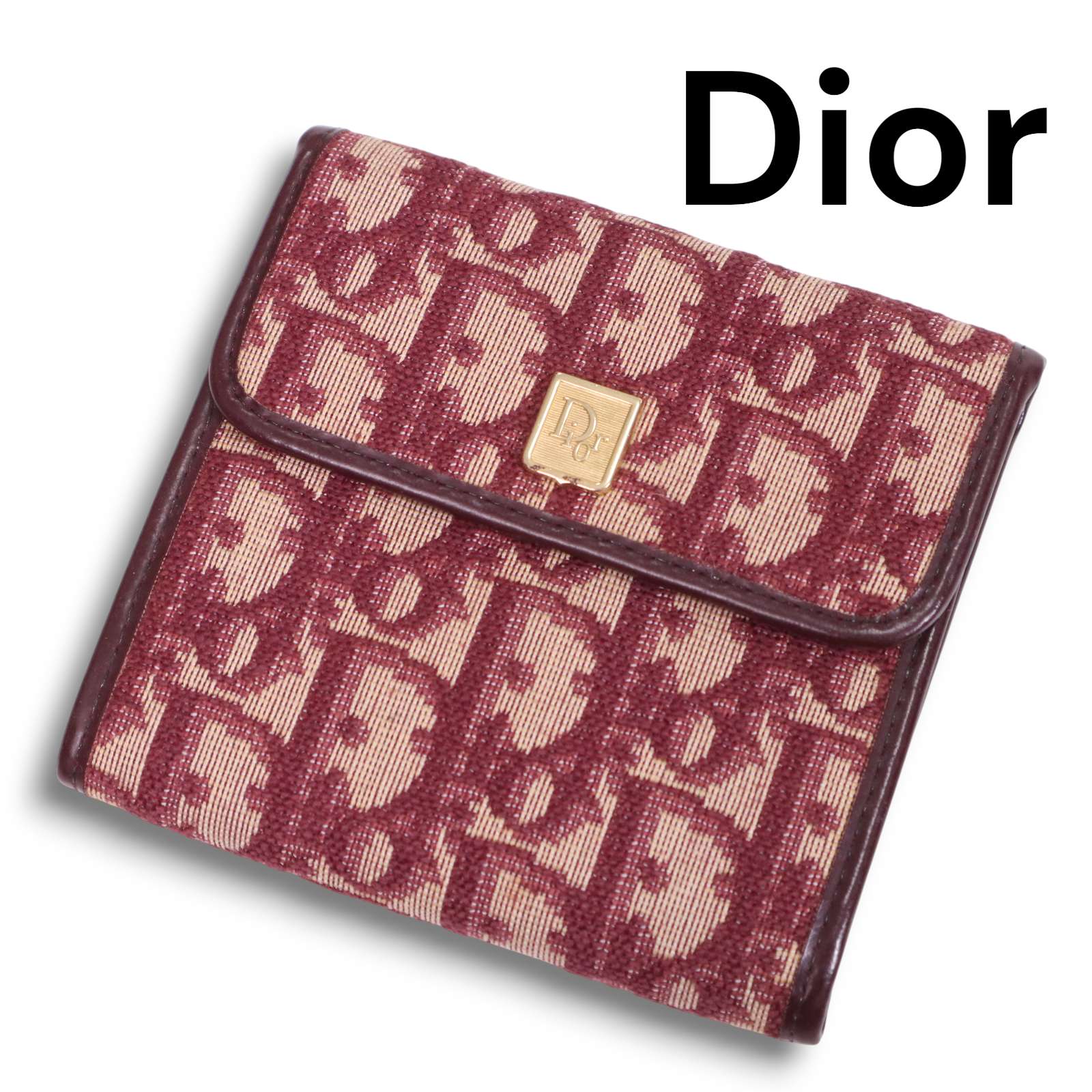 楽天市場】Dior ディオール 二つ折り財布 SADDLE MEDIUM S5652CTZQ