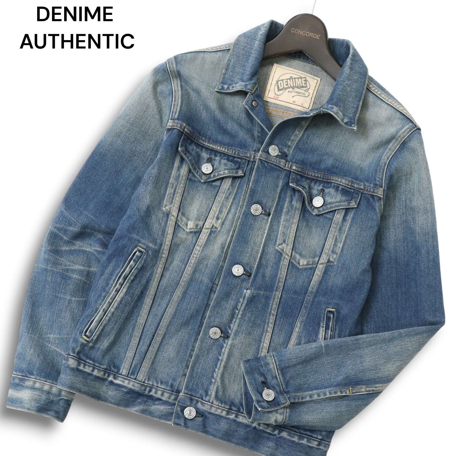 楽天市場】ドゥニーム（DENIME）デニムジャケット BASICシリーズ 3RD