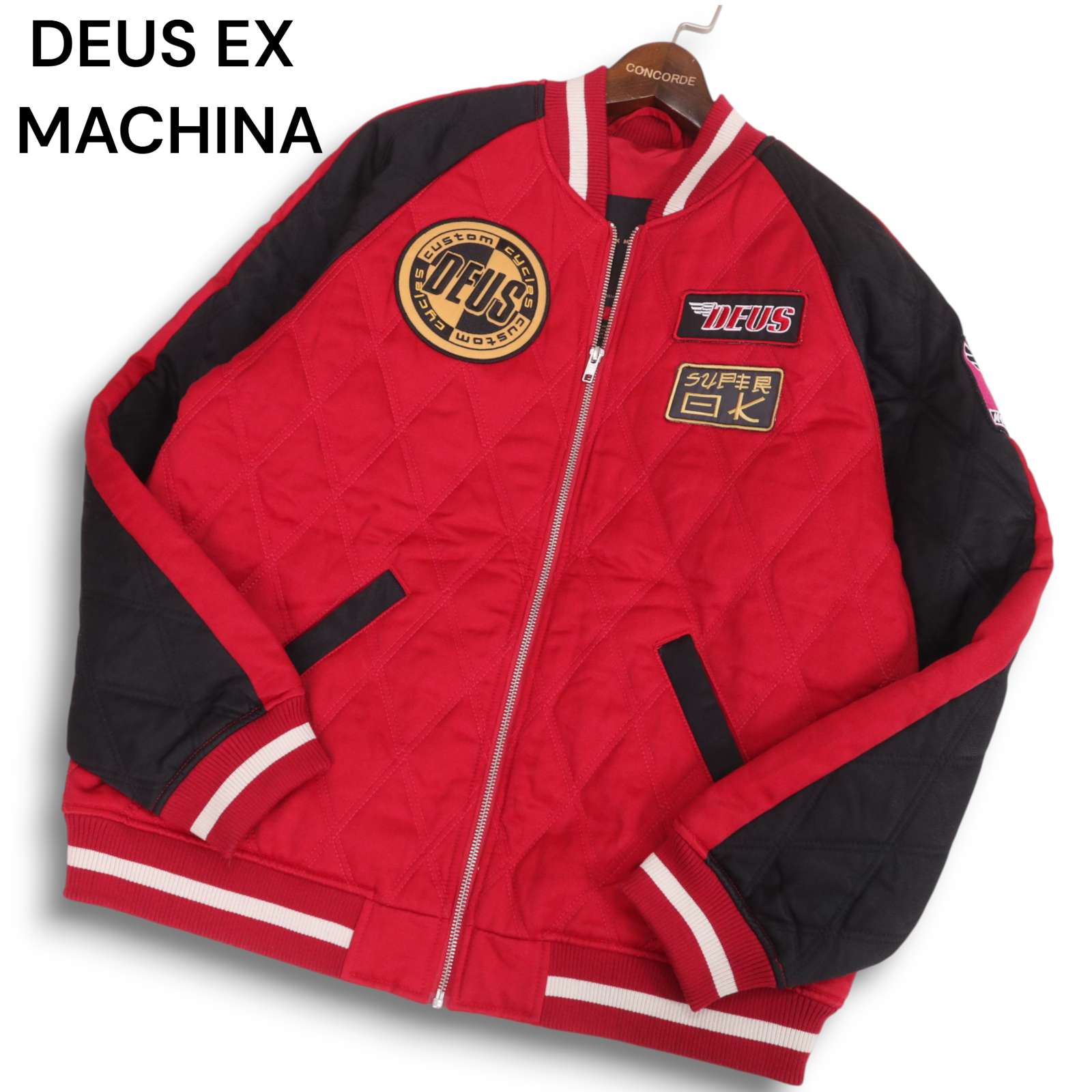 23AW★ DEUS EX MACHINA デウスエクスマキナ SUPPORTERS JACKET★ モーターサイクル サポーターズ ジャケット Sz.L　メンズ 12,425円