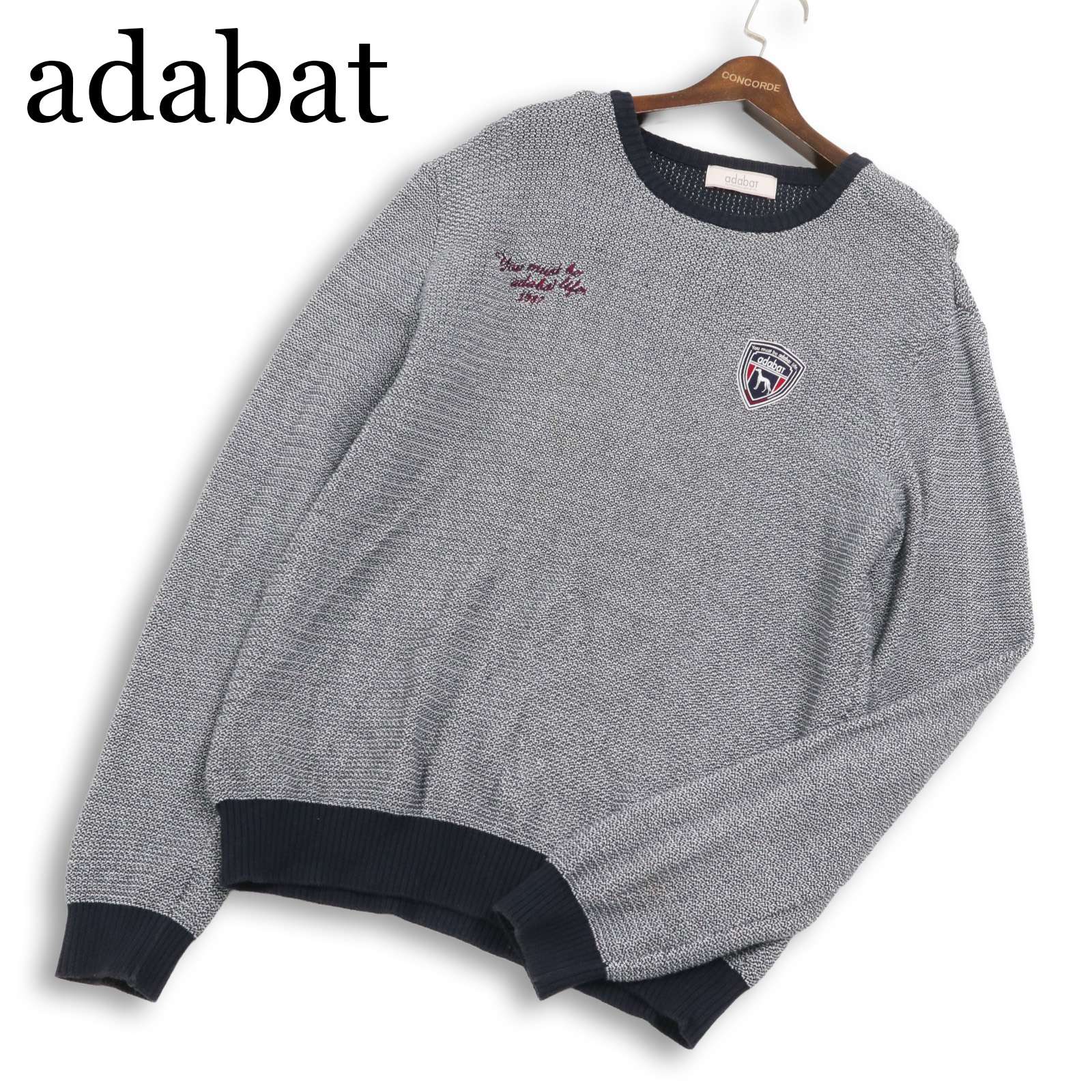 楽天市場】アダバット adabat 千鳥柄 裏地付きセーター : GDOゴルフ