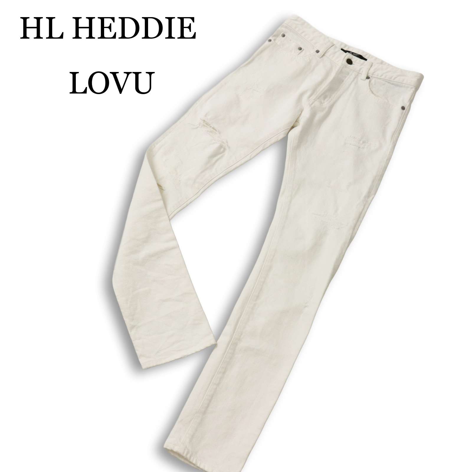 楽天市場】未使用品 HL HEDDIE LOVU デニム パンツ 【サイズ：31