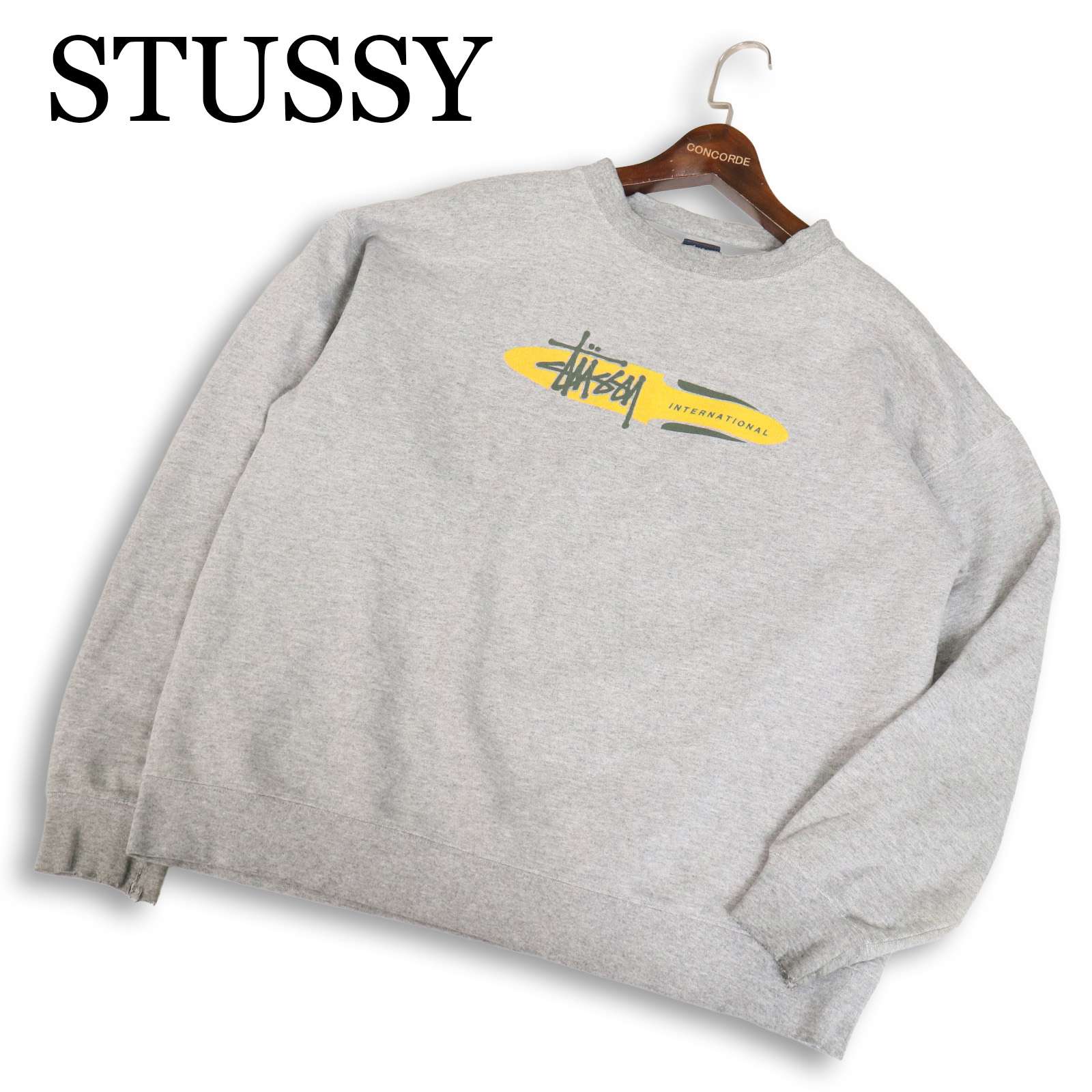 楽天市場】ステューシー STUSSY 両面プリント ロゴスウェット