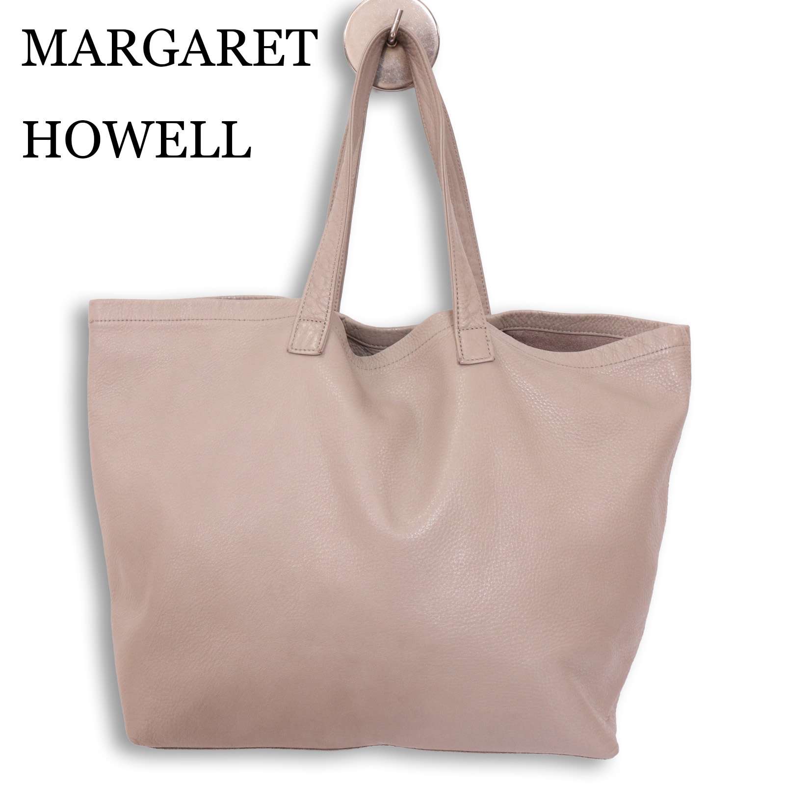 MARGARET HOWELL マーガレットハウエル レザー♪ トート バッグ Sz.F レディース