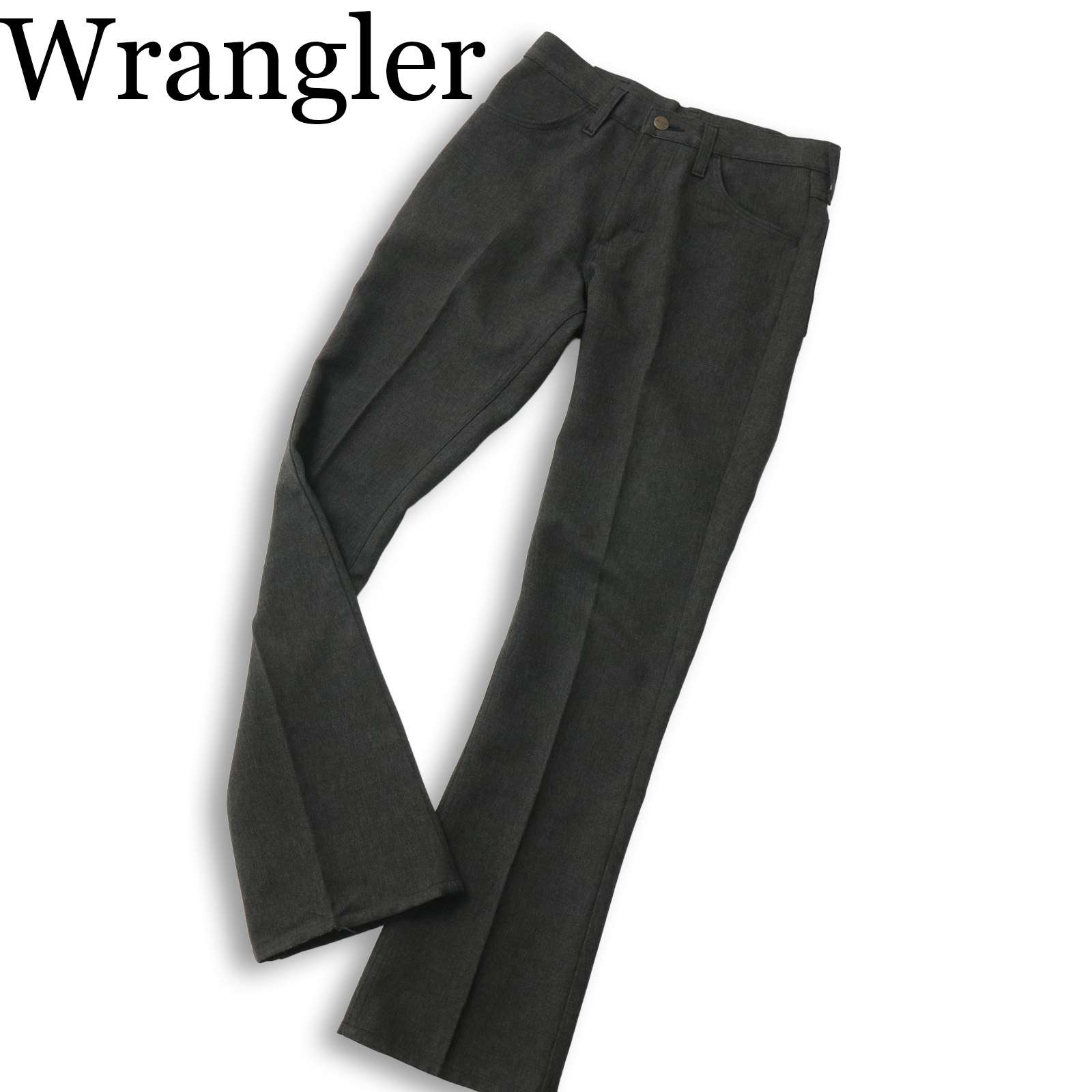 Wrangler × N.HOOLYWOOD ラングラー エヌハリウッドS1005 ブーツカット フレア スラックス パンツ 日本製 Sz.S メンズ