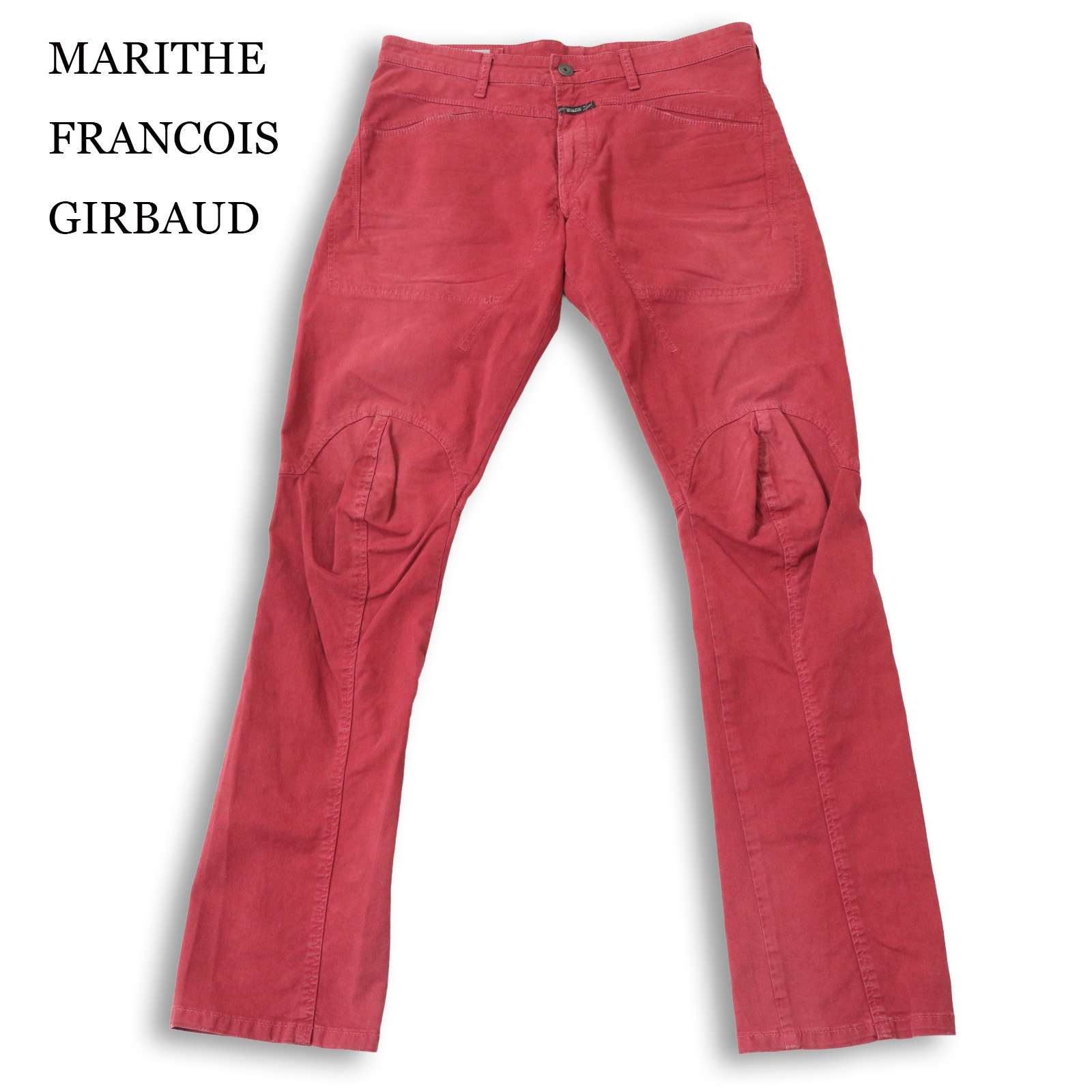 MARITHE FRANCOIS GIRBAUD マリテフランソワ 内鰓洋弓 立体切り取る★ 伸ばすこと ひな形 ズボン下 Sz.L メンズ