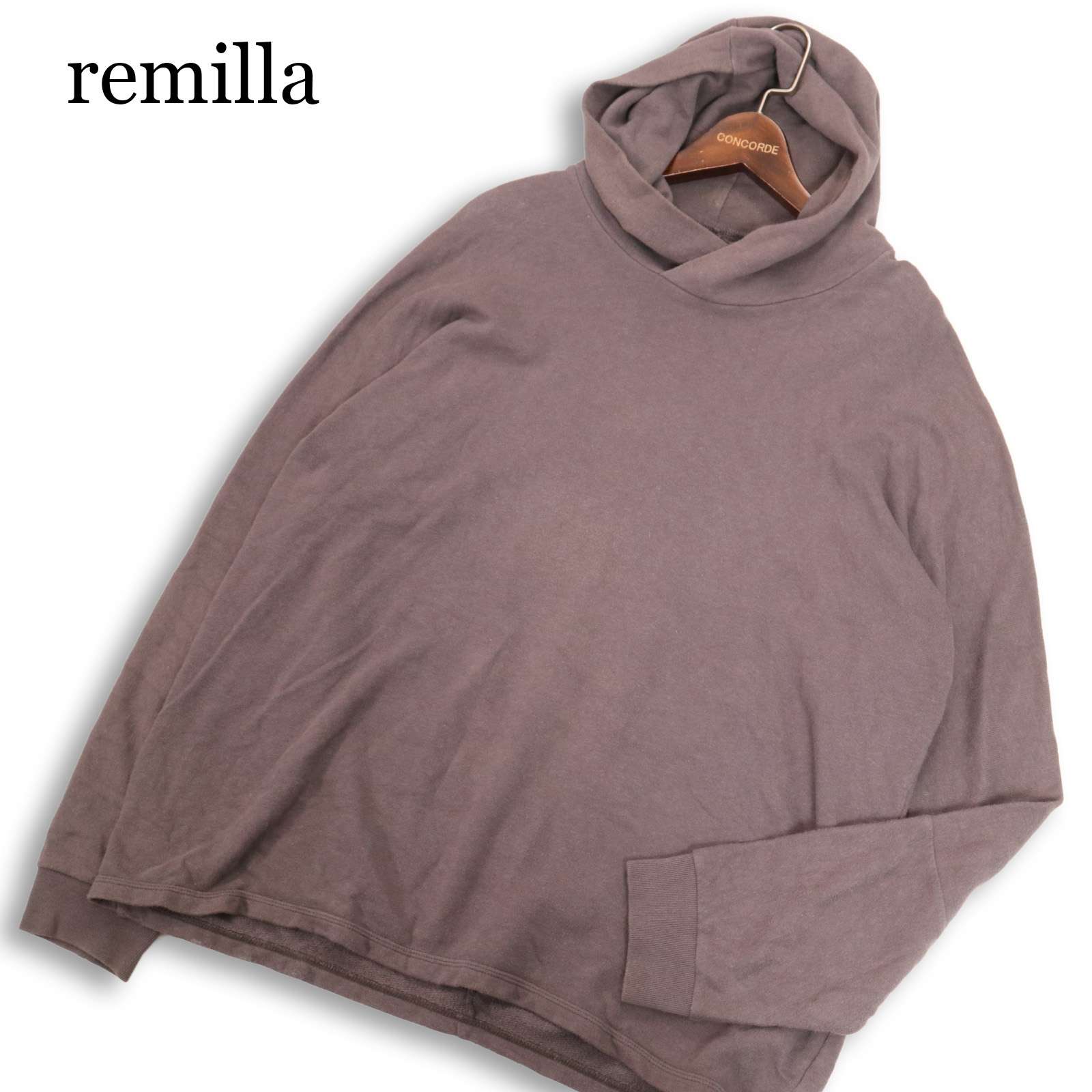 23AW★ remilla レミーラ 日本製 磐城 PRAKRTA AVAIVARTIKA 通年★ 汗水 ティーシャツ パーカー Sz.XL メンズ