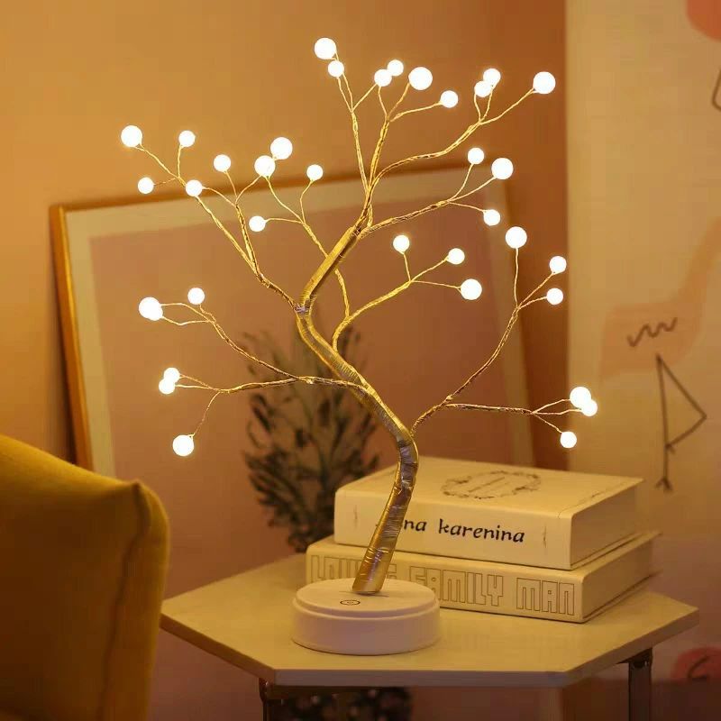 【2点セット】ツリーライト 盆栽 ツリーブランチライト 36/108 LED LEDツリーライト Christmas テーブルランプ フラワー デスクツリーランプテーブルランプ ナイトライト USB充電 室内装飾 結婚式 クリスマス 飾り 母の日 プレゼント 卓上 盆栽ツリー バーチツリーライト
