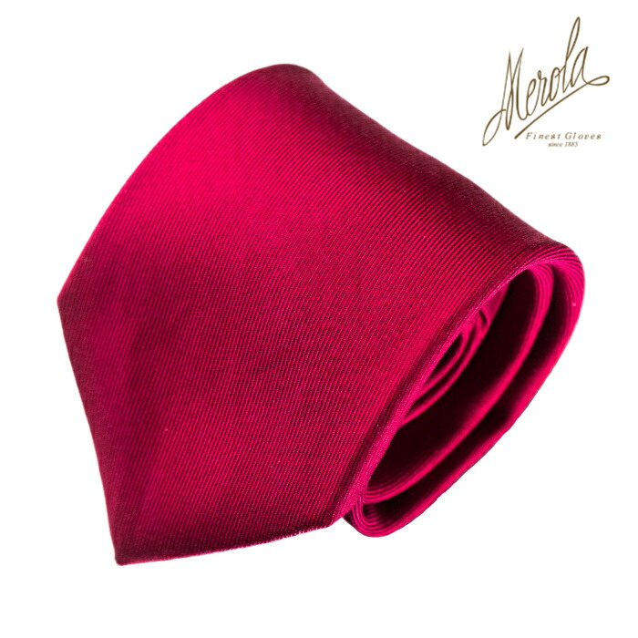 MEROLA（ メローラ ) イタリア製  タイ 50 薬局衡オンス - MEROLA SERIES - 地絹原材料赤いこと×益荒男 全長約 149 糎 大剣約 9 糎メンズ 差し上げ物 オール時節 はたご屋界面 オシャレ 窈窕たるNo. NO-1314