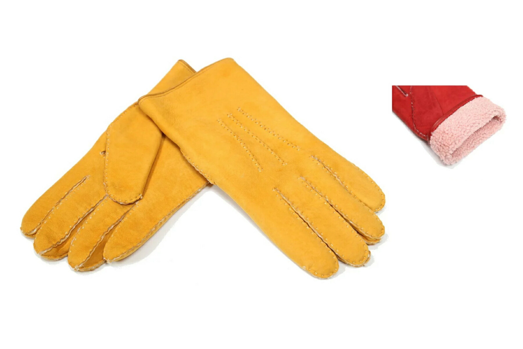 No 924 925 Merola メローラ イタリア製 メンズ手袋 レザーグローブ ベビーラムスキン ムートン 秋冬に最適 イエロー レッド ブランド品 No 924 925 Merola メローラ イタリア製 メンズ手袋 レザーグローブ ベビーラムスキン ムートン 秋冬に最適 イエロー レッド ブランド品