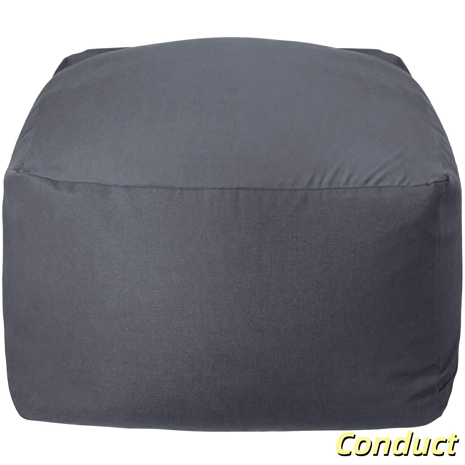 【送料無料】ビーズクッション 怠惰なソファ 特大(60&times;60&times;35cm) 疲労解消 健康 安全 無味 カバー取り外し 洗濯可能 座り オールシーズ｜Conductドライバー　店