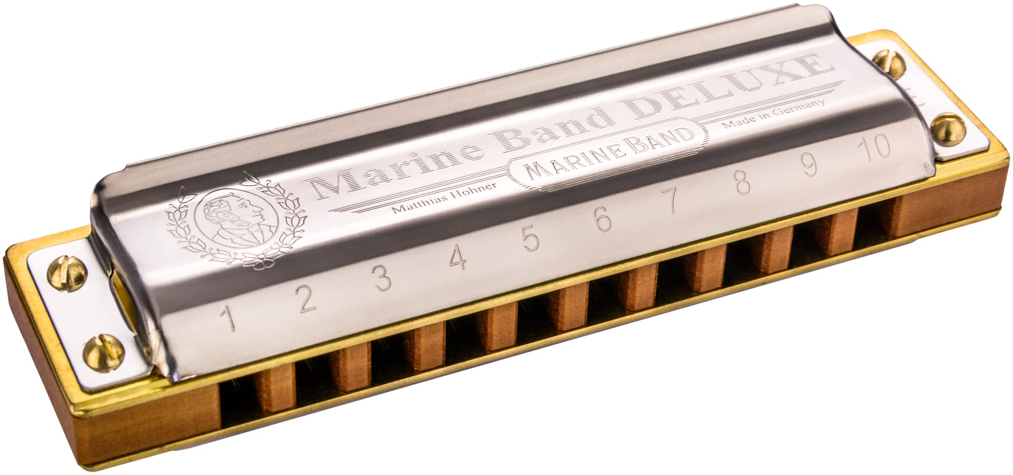 【送料無料】HOHNER MARINE BAND DELUXE/Bフラット マリンバンド デラックス 10ホール ハーモニカ｜Conductドライバー　店