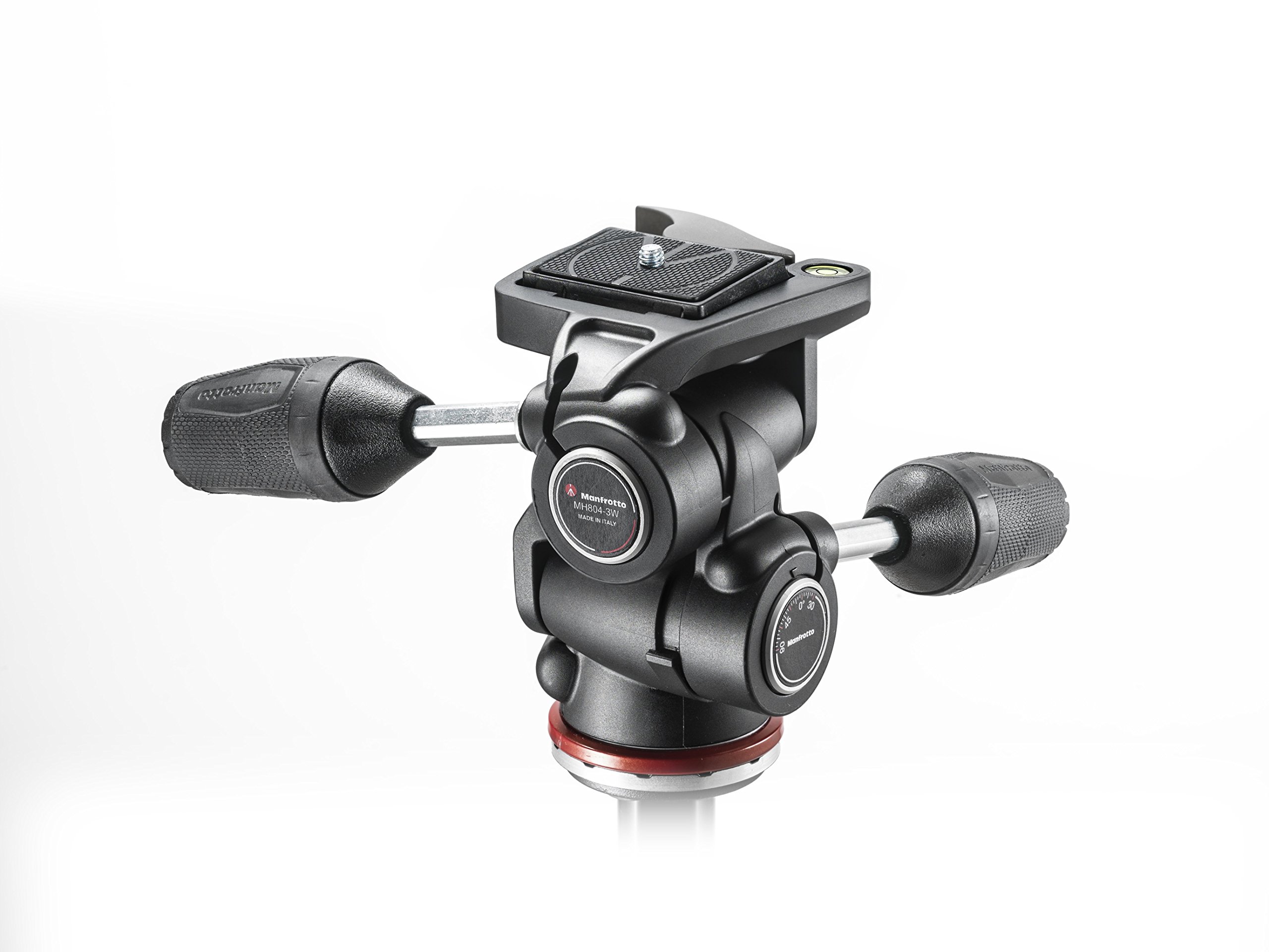 【送料無料】Manfrotto ベーシック3WAY雲台 804 アダプト クイックリリースプレート付き MH804-3W｜Conductドライバー　店