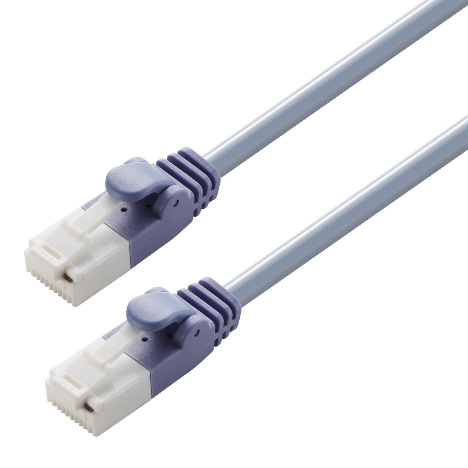 【送料無料】エレコム LANケーブル CAT6 50m ツメが折れない 爪折れ防止コネクタ 簡易パッケージ RoHS指令準拠 ブルー LD-GPT/BU50/RS｜Conductドライバー　店