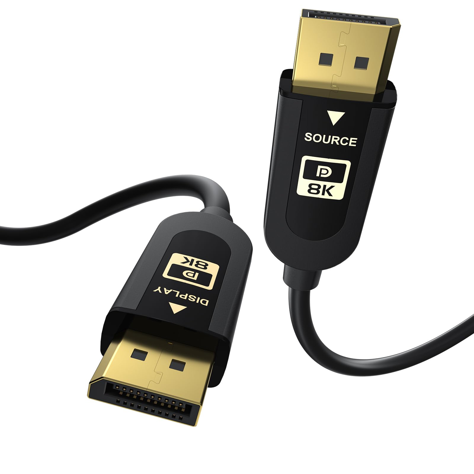 【送料無料】FIBBR認定ディスプレイポ-ト 2.1ケーブル、SuperSpeed DP2.140Gbpsビデオディスプレイポ-トケーブル、8K@60Hz、4K@165Hz、H｜Conductドライバー　店