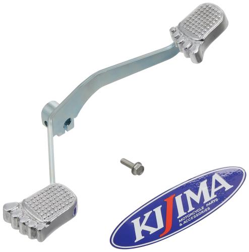 【送料無料】キジマ(Kijima) バイクパーツ 足型チェンジペダル スーパーカブ/クロスカブ50/110 ステー部:スチール製 ペダル部:アルミ鋳|Conductドライバー 店