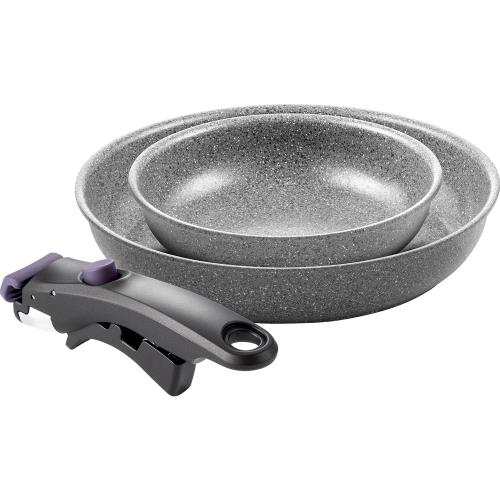 【送料無料】Ballarini バッラリーニ「 ヴィンチ セラミックフライパン 20cm / 26cm 専用取っ手 3点セット イタリア製 」取っ手のとれる|Conductドライバー 店