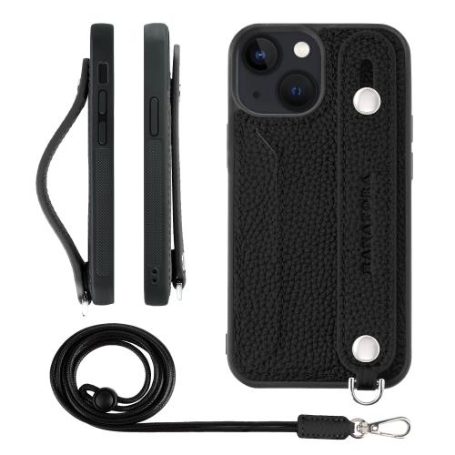 【貨物輸送無料】HANATORA iPhone13mini 容れもの 本革 耐衝撃 うしろ側三尺帯 ストラップリング スマホケース スマホ 照明ランプ役立つこと ネックストラ