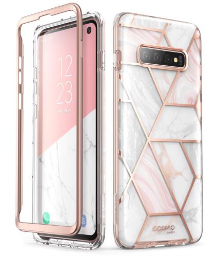 【貨物輸送無料】i-BLASON Galaxy S10 容れもの 亭主もち向け 両側ひな形 今めかしい 耐衝撃 好いたらしい 愛くるしい 2019 (docomo SC-03L/au SCV41相応う) [C