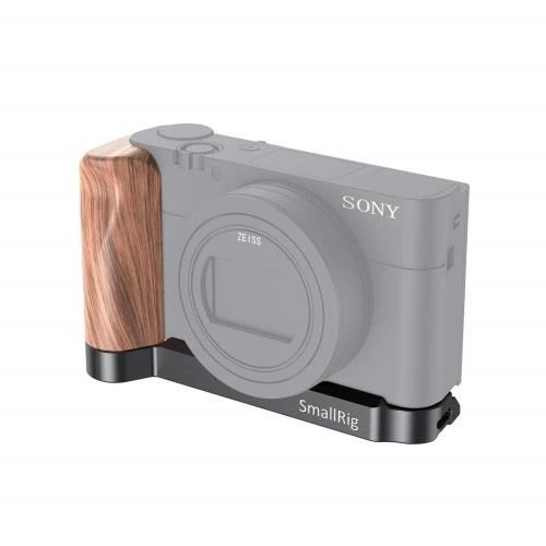 【貨物輸送無料】SmallRig Sony RX100 III/IV/V/VI/VII 用 L 型木製手持ち部分 LCS2467