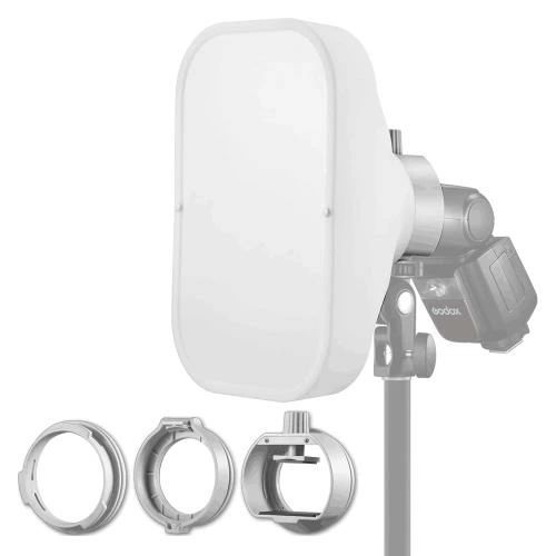 【貨物輸送無料】GODOX ML-CS1625 ディフュージョンドームキット 取り替えっこアダプタ3手合い付き添い人 全てのGodoxつづき物点火装置に相応う（突きとめる済み