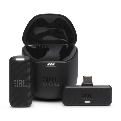 【貨物輸送無料】JBL QUANTUM STREAM WIRELESS クリップオンタイプ/USB Type-C 2.4GHzドングルワイヤレスコンデンサーマイク/IPX4雨合羽/繋ぎ合わせる