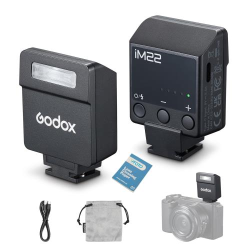 【貨物輸送無料】GODOXGODOX iM22 ミニ 写真機閃光電球 Mini iFlash 循環過程第四次元は3秒で、5座標軸力強さ気泡管水準器、ソニー キヤノン ニコン富