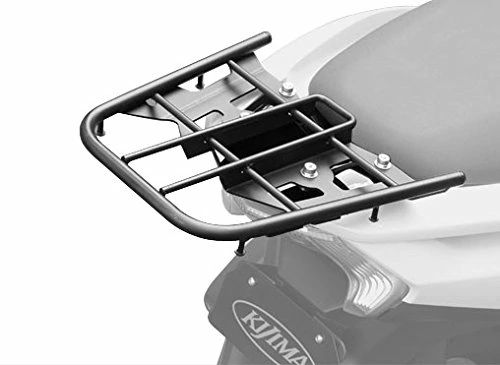 【送料無料】キジマ(Kijima) バイクパーツ リアキャリア ラック スチール製 トリシティ ※要穴あけ加工 ブラック 210-221｜Conductドライバー　店