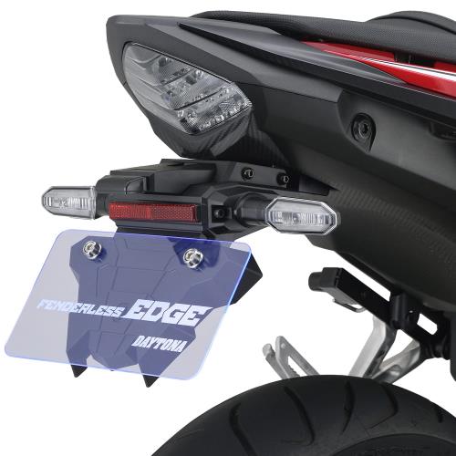 【送料無料】デイトナ(Daytona) CBR400R(19-22)専用 フェンダーレスEDGE LEDライセンスランプリフレクター付属 25802 ブラック|Conductドライバー 店