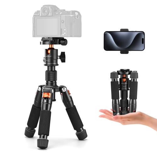 【貨物輸送無料】写真機三脚KF Concept ミニ三脚、軽さでパウダーコンパクト360°どんぶり鉢頭顱付き添い人コンパクトカメラ三脚、52珊事務机とっ始め三脚、ホ