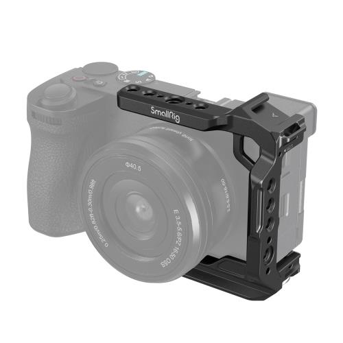 【貨物輸送無料】SmallRig 写真機用二分の一伏せ籠 伏せ籠受け支える Sony Alpha 6700 / 6600 / 6500 / 6400用 アルカタイプ用クイック上木