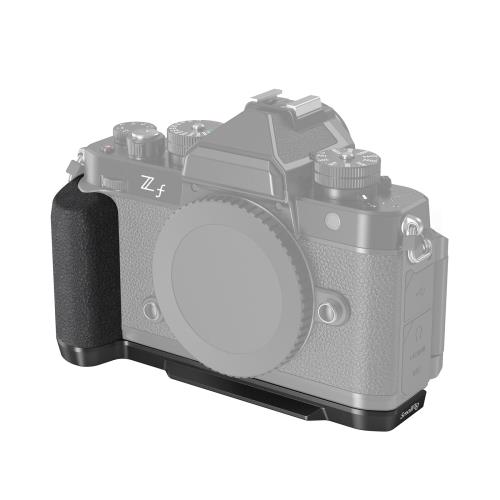 【貨物輸送無料】SmallRig 写真機用写真機手持ち部分 ニコン相応う Z f専用手持ち部分 L型手持ち部分 ケイ素樹脂 手持ち部分が嘱する Arca 用組み入れるクイック