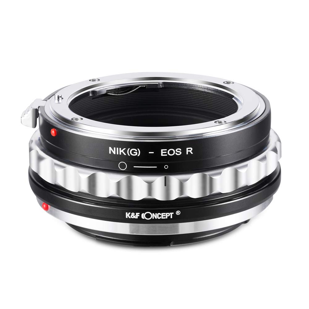 【貨物輸送無料】KF Concept マウントアダプタ Nikon G水晶体-Canon EOS R写真機作り付ける ニコン G-加農砲RF 計り知れない遠現実化 製造業者直営店
